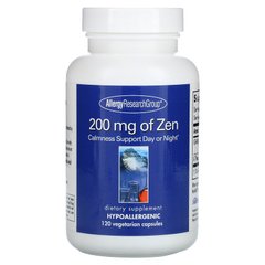 Allergy Research Group, Zen, 200 мг, 120 вегетарианских капсул (ALG-76650), фото