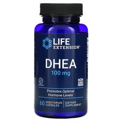 ДГЭА, Life Extension, 100 мг, 60 капсул, (LEX-16896), фото