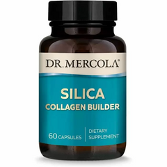 Dr. Mercola, Кремний, Silica Collagen Builder, коллагеновый строитель, 60 капсул (MCL-03644), фото