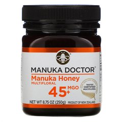 Manuka Doctor, мед манука из разнотравья, MGO 45+, 250 г (MKD-00427), фото