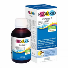 Oмега-3, сироп для дітей, (Omega 3), Pediakid, 125 мл (PED-00265), фото