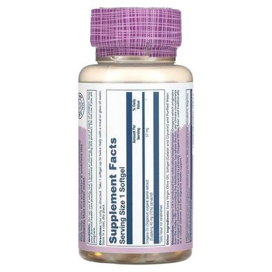 Solaray, Масло орегано, 70% карвакрол, 60 м'яких таблеток (SOR-41349), фото