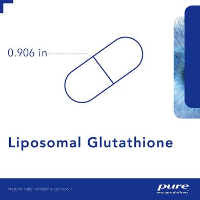 Pure Encapsulations, Липосомальный глутатион, 60 капсул (PE-01478), фото