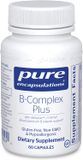 Pure Encapsulations PE-00024 Витамин B (сбалансированная витаминная формула), B-Complex Plus, Pure Encapsulations, 60 капсул, (PE-00024)