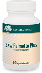 Со пальметто, Saw Palmetto Plus, Genestra Brands, 60 вегетарианских капсул (GEN-10152), фото