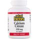 Natural Factors NFS-01611 Цитрат кальция (Calcium Citrate), Natural Factors, 350 мг, 90 таблеток (NFS-01611) 1