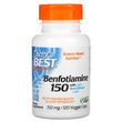 Doctor's Best, бенфотіамін 150, з BenfoPure, 150 мг, 120 вегетаріанських капсул (DRB-00129)