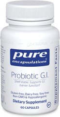 Pure Encapsulations, Пробиотик ЖКТ, Probiotic G.I., 60 капсул (PE-01266), фото