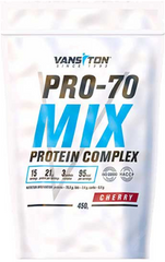 Vansiton, Протеїн Мега протеїн PRO 70, вишня, 450 г (VAN-59158), фото