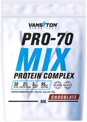 Vansiton, Протеїн Мега протеїн PRO 70, шоколад, 900 г (VAN-59231), фото