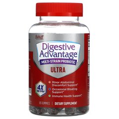 Schiff, Digestive Advantage, Multi-Strain Probiotic, Ultra, 65 жувальні цукерки (SBF-10119), фото