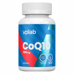 VPLab, CoQ10, 100 мг, 60 мягких таблеток (VPL-36088), фото