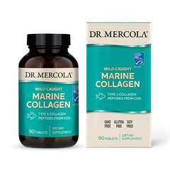 Dr. Mercola, Морской коллаген, 500 мг, 90 таблеток (MCL-03273), фото