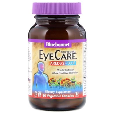 Bluebonnet Nutrition, Targeted Choice, догляд за очима, 60 рослинних капсул (BLB-02032), фото