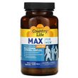 Country Life, Max for Men, комплекс мультивитаминов и микроэлементов для мужчин, не содержит железа, 120 таблеток (CLF-08136)