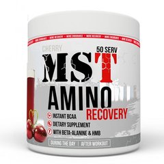 MST Nutrition, амінокислотний комплекс, Amino Recovery, смак вишня, 400 г (MST-16041), фото