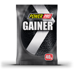 Power Pro, Пробник Gainer 40 г - банан (812552), фото
