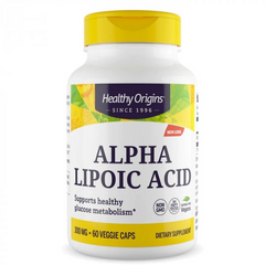 Healthy Origins, Альфа-ліпоєва кислота, 300 мг, 60 капсул (HOG-35067), фото