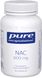 Pure Encapsulations PE-00189 Pure Encapsulations, NAC (N-ацетилцистеїн), 600 мг, 90 рослинних капсул (PE-00189) 1