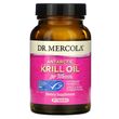 Dr. Mercola, масло антарктического криля для женщин, 90 капсул (MCL-01028)