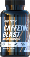 Vansiton, Кофеин, Caffeine Blast, 120 таблеток (VAN-59232), фото