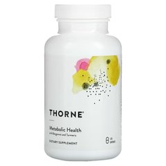 Thorne Research, средство для здорового обмена веществ с бергамотом и куркумой, 120 капсул (THR-01316), фото