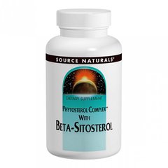 Бета-ситостерол, Source Naturals, 113 мг, 90 таблеток (SNS-00704), фото
