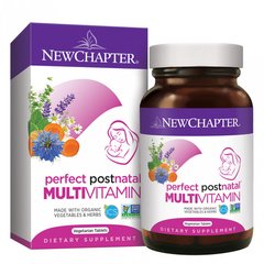 Мультивітаміни для жінок в післяпологовий період, Perfect Postnatal, New Chapter, 48 таблеток (NCR-00375), фото