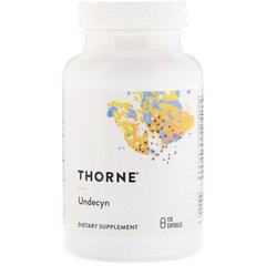 Thorne Research, ундецин, 120 капсул (THR-74202), фото