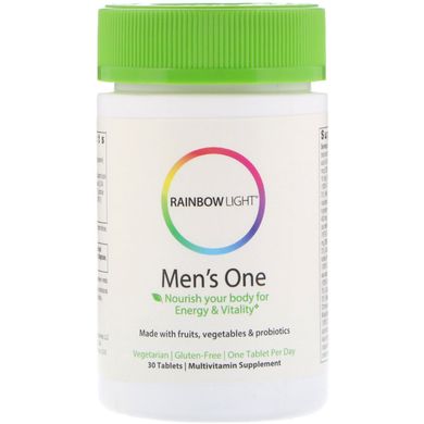 Мультивитамины для мужчин, Rainbow Light, 30 таб., (RLT-10891), фото