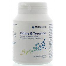 Підтримка щитовидної залози, Iodine Tyrosine, Metagenics, 60 капсул (MET-61880), фото