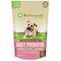 Pet Naturals of Vermont, ежедневный пробиотик, для собак всех размеров, 60 жевательных таблеток, 72 г (PEN-87536), фото