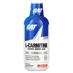 GAT, L-карнитин, 1500 мг, арбуз, 473 мл (GAT-02277), фото