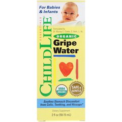 Водичка от детских коликов, Gripe Water, ChildLife, органик, 59,15 мл (CDL-14000), фото