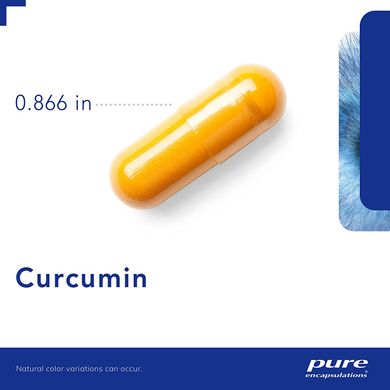 Куркумин, Curcumin, Pure Encapsulations, 250 мг, 60 капсул, (PE-00091), фото