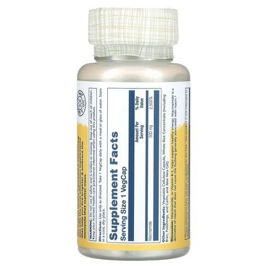 Ниацинамид, Niacinamide, Solaray, 500 мг, 100 капсул (SOR-04365), фото