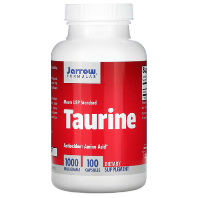 Jarrow Formulas, таурин, 1000 мг, 100 капсул (JRW-15020), фото