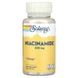 Solaray SOR-04365 Ниацинамид, Niacinamide, Solaray, 500 мг, 100 капсул (SOR-04365) 1