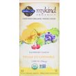 Garden of Life, MyKind Organics, веганські вітамін D3, зі смаком малини і лимона, 2000 МО, 30 вегетаріанських жувальних таблеток (GOL-11861)