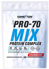 Vansiton, Протеїн Мега протеїн PRO 70, полуниця, 900 г (VAN-59164), фото