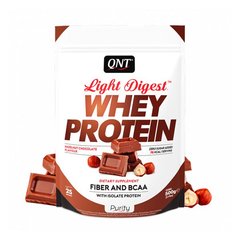 QNT, Протеин Light Digest Whey Protein, шоколад + орех, 500 г (QNT-40779), фото