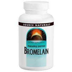 Бромелайн, Source Naturals, 500 мг, 60 таблеток (SNS-01354), фото
