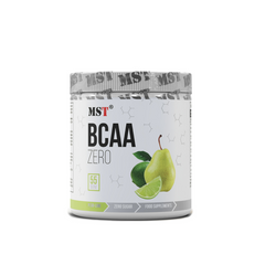 MST Nutrition, Комплекс амінокислот, BCAA Zero, груша-лайм, 55 порцій, 330 г (MST-16217), фото