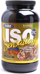 Ultimate Nutrition, ISO Sensation, Изолят сывороточного протеина, шоколад, 910 г (ULN-00280), фото