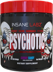 Insane Labz, Psychotic, 35 порций, Gummy Candy, 217 г (INL-20417), фото