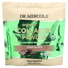 Dr. Mercola, Органический коллаген в порошке, шоколад, 420 г (MCL-03248), фото