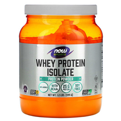 NOW Foods, Sports, ізолят сироваткового протеїну, без добавок, 544 г (NOW-02172), фото
