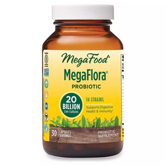 MegaFood, Пробіотики MegaFlora, 30 капсул (MGF-10205), фото