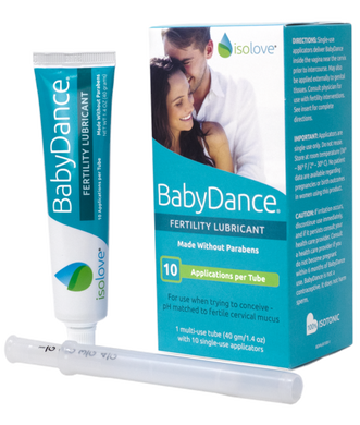 Смазка для фертильности, BabyDance Fertility Lubricant, Fairhaven Health, 1 тюбик (40 г) и 10 аппликаторов (FHH-00249), фото