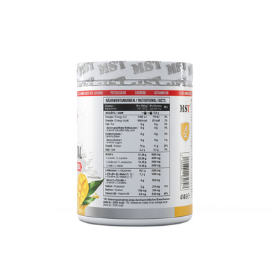 MST Nutrition, Комплекс BCAA Essential Professional, вкус манго, 414 г (MST-16074), фото
